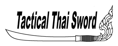 logo tactical thai sword